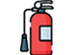 Fire extinguisher for passenger safety in bus