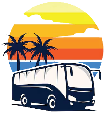 Luxury bus interior with modern amenities by Dhana Travels