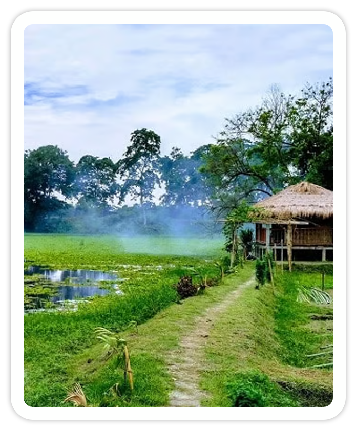 Bus travel from Majuli