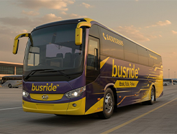 Safe, comfortable, and dependable bus journeys by BUSRIDE