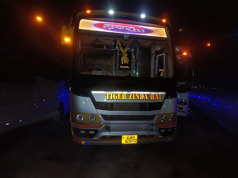 Responsible and reliable bus travel services by Gujarat Express