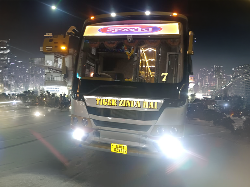 Safe, comfortable, and dependable bus journeys by Gujarat Express