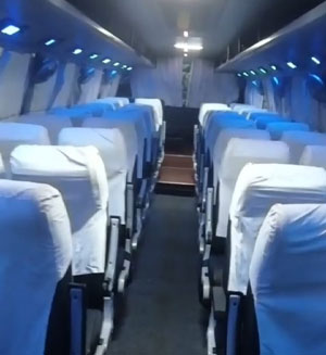 Ghadge Travels luxury sleeper bus service in India